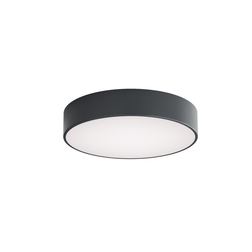 Brilagi - Plafon łazienkowy CLARE 3xE27/24W/230V Ø 40 cm antracyt IP54