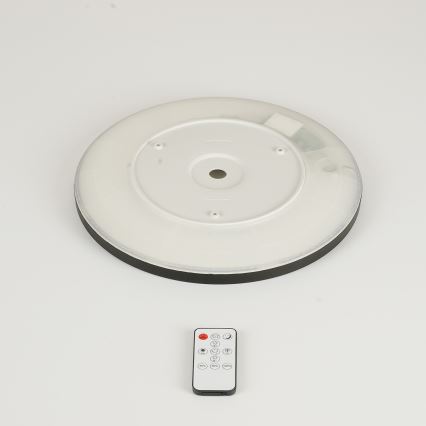 Brilagi - LED Regulowane natynkowe oświetlenie sufitowe ULTRA SLIM LED/18W/230V 2700-6500K śr. 30 cm czarne + pilot do zdalnego sterowania