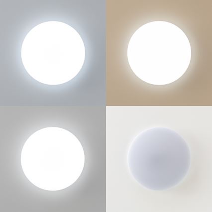 Brilagi - LED regulowane oświetlenie sufitowe OPAL LED/24W/230V 3000/4000/6500K + pilot zdalnego sterowania