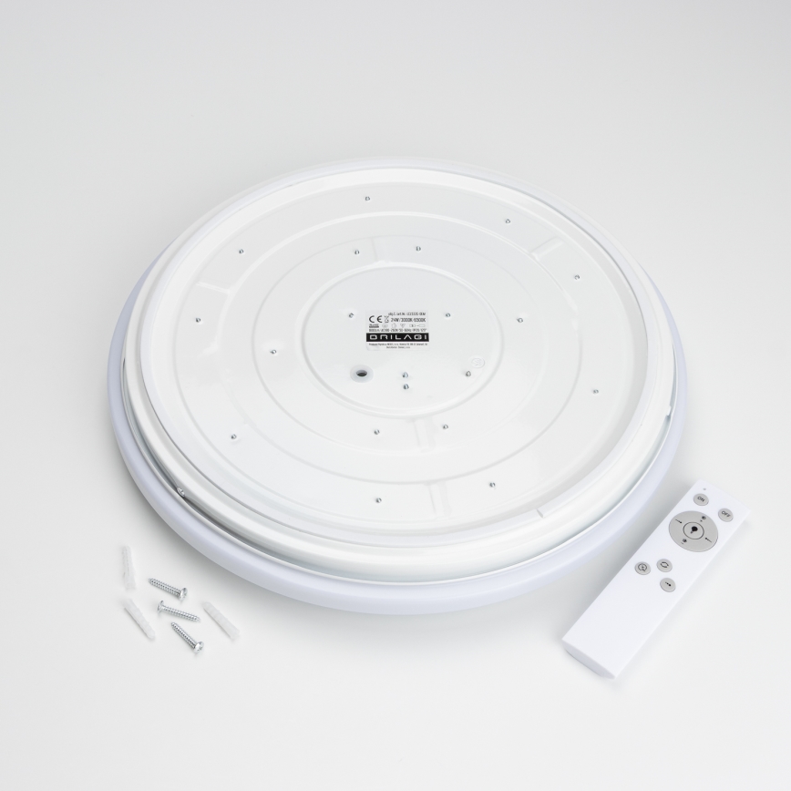 Brilagi - LED regulowane oświetlenie sufitowe OPAL LED/24W/230V 3000/4000/6500K + pilot zdalnego sterowania