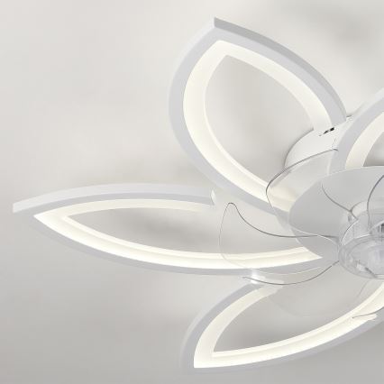 BRILAGI - LED regulowane oświetlenie sufitowe z wentylatorem LED/50W/230V 3000-6500K białe + pilot zdalnego sterowania