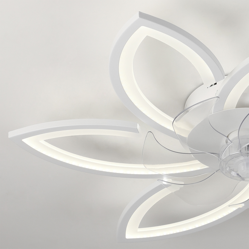 BRILAGI - LED regulowane oświetlenie sufitowe z wentylatorem LED/50W/230V 3000-6500K białe + pilot zdalnego sterowania