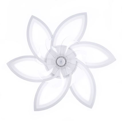 BRILAGI - LED regulowane oświetlenie sufitowe z wentylatorem LED/50W/230V 3000-6500K białe + pilot zdalnego sterowania