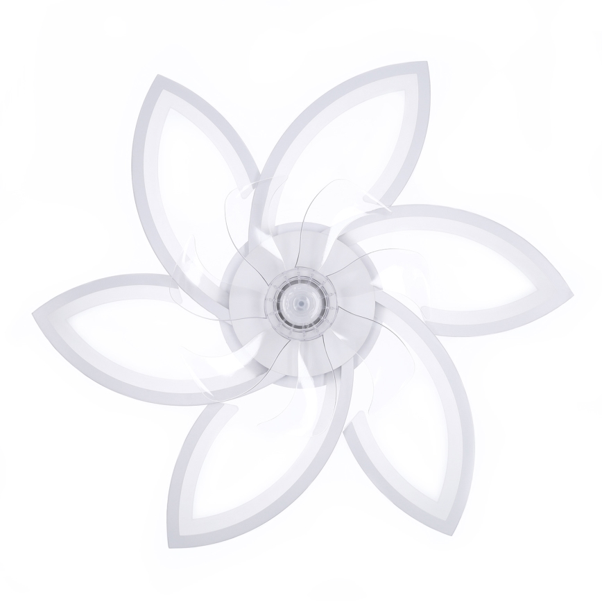 BRILAGI - LED regulowane oświetlenie sufitowe z wentylatorem LED/50W/230V 3000-6500K białe + pilot zdalnego sterowania