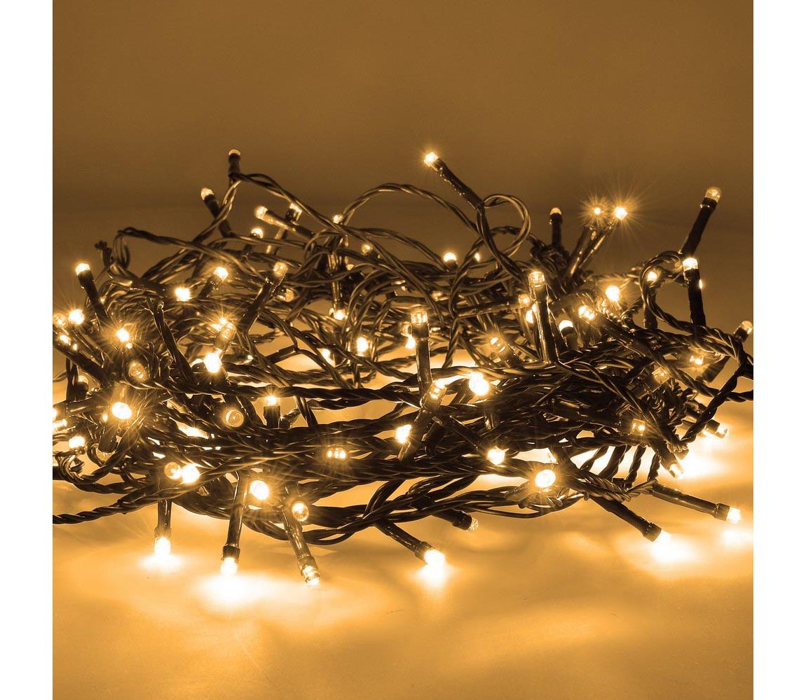 Brilagi - LED Łańcuch świąteczny zewnętrzny100xLED/2 funkce 15m IP44 kolorowy