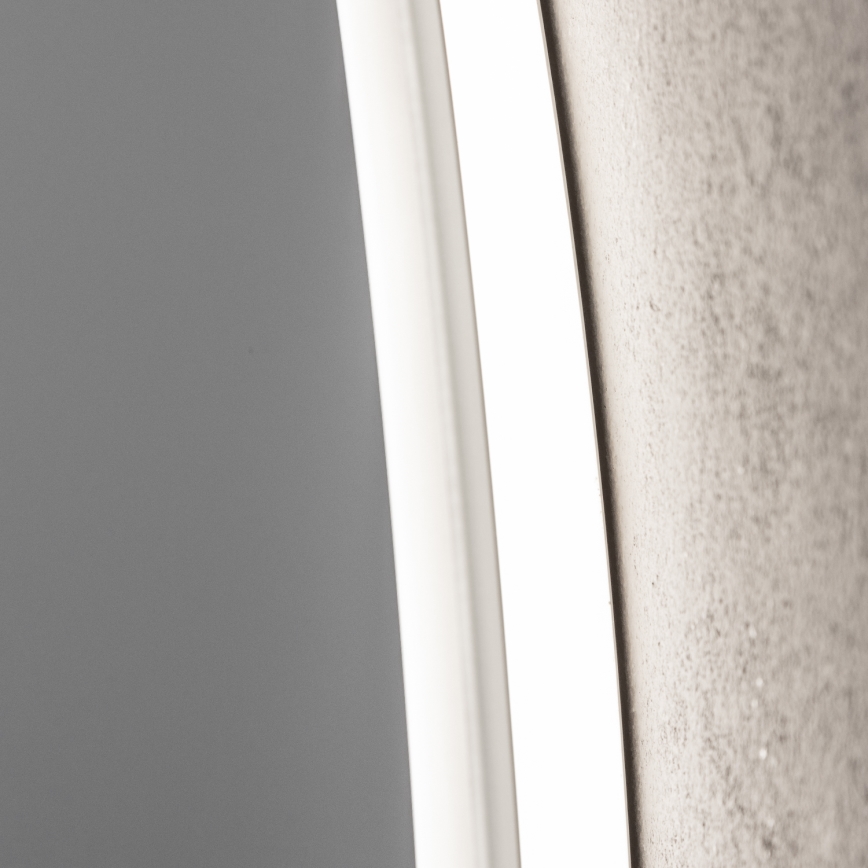 Brilagi - LED RGBW Łazienkowe podgrzewane lustro CLARA PRO LED/19W/230V śr. 60 cm IP44 CRI 90 ściemnialne + CCT + zdalne sterowanie