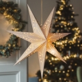 Brilagi - LED Dekoracja bożonarodzeniowa LED/2xAA Gwiazda ciepła biel