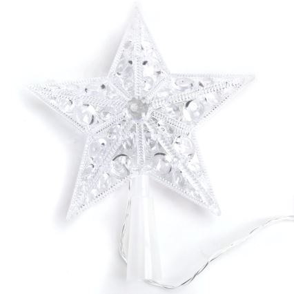 BRILAGI - LED dekoracja świąteczna LED/3xAA 21 cm gwiazda, ciepła biel