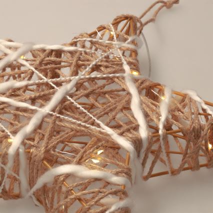 Brilagi - LED dekoracja świąteczna LED/2xAA 30x28 cm gwiazda