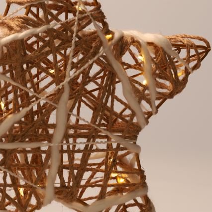 Brilagi - LED dekoracja świąteczna LED/2xAA 30x28 cm gwiazda