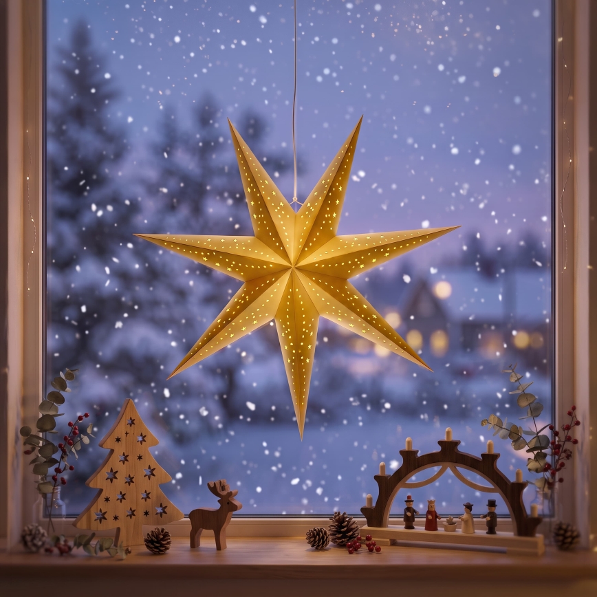 BRILAGI - LED Dekoracja świąteczna LED/2xAA 60 cm gwiazda