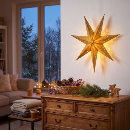 BRILAGI - LED Dekoracja świąteczna LED/2xAA 60 cm gwiazda