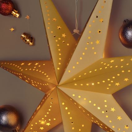 BRILAGI - LED Dekoracja świąteczna LED/2xAA 60 cm gwiazda