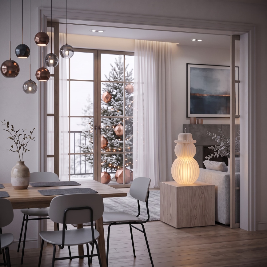BRILAGI - LED dekoracja świąteczna LED/2xAA bałwanek