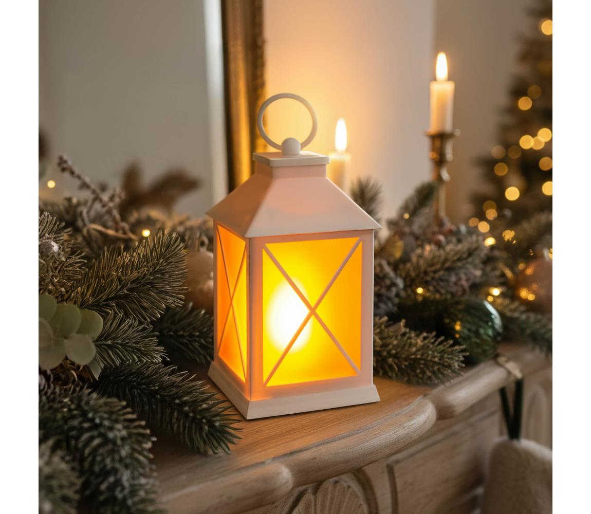 BRILAGI - LED dekoracja świąteczna LED/2xAA latarnia biała