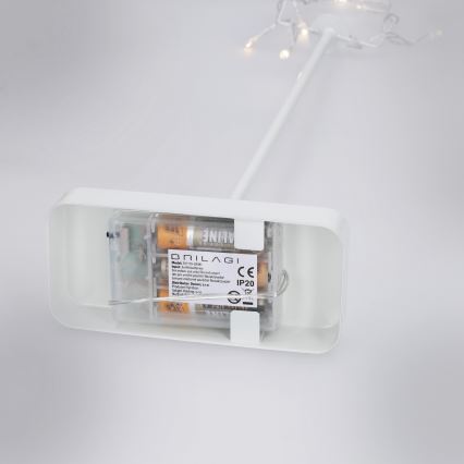 Brilagi - LED dekoracja świąteczna LED/3xAA 66x40 cm gwiazda