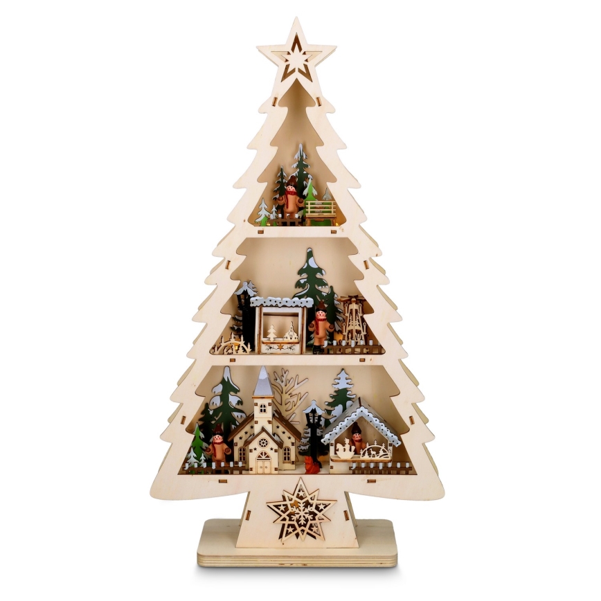 Brilagi - LED dekoracja świąteczna LED/3xAA choinka