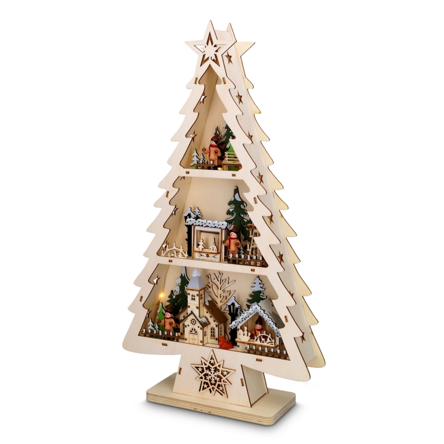 Brilagi - LED dekoracja świąteczna LED/3xAA choinka