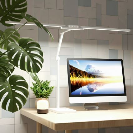 Brilagi - Ściemniana dotykowa lampka biurkowa LED VARIO LED/24W/230V 3000-6500K CRI 92 biała