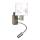 Brilagi - LED Dziecięca elastyczna lampa ścienna BOBO 1xE27/25W/230V + LED/3W matowy chrom/kremowa/króliczki