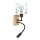 Brilagi - LED dziecięca giętka lampa ścienna BOBO WOOD 1xE27/25W/230V + LED/3W dąb/czarny/biały/niebieski/misie