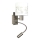 Brilagi - LED dziecięca giętna lampa ścienna BOBO 1xE27/25W/230V + LED/3W matowy chrom/biały/jednorożce