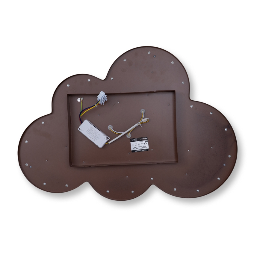 Brilagi - LED dziecięca lampa sufitowa CLOUD LED/54W/230V biała