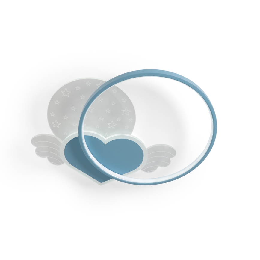 Brilagi - LED Dziecięca lampa sufitowa LOVE LED/48W/230V 3000/4500/6000K niebieska