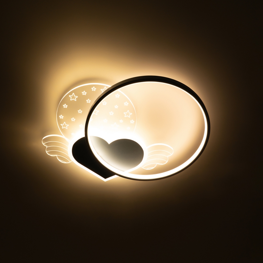 Brilagi - LED Dziecięca lampa sufitowa LOVE LED/48W/230V 3000/4500/6000K niebieska