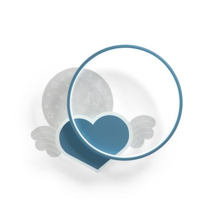 Brilagi - LED Dziecięca lampa sufitowa LOVE LED/48W/230V 3000/4500/6000K niebieska