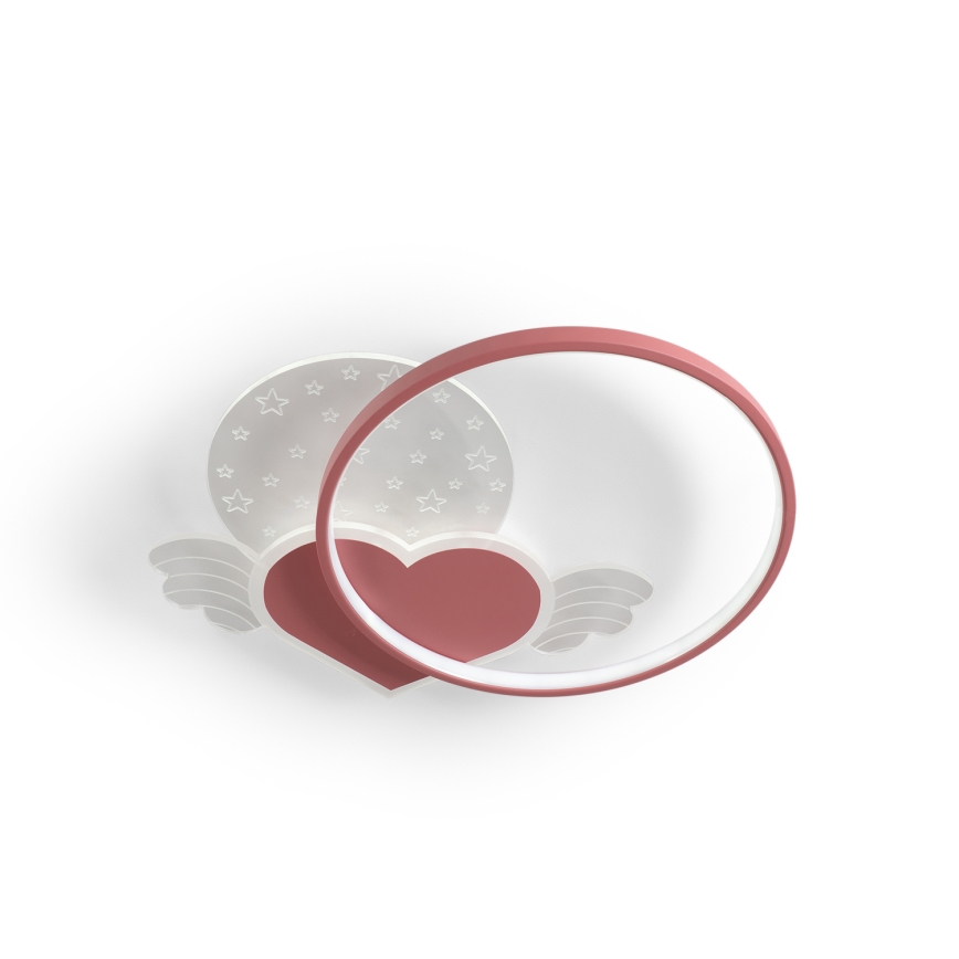 Brilagi - LED Dziecięca lampa sufitowa LOVE LED/48W/230V 3000/4500/6000K różowa