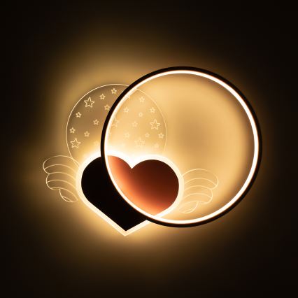 Brilagi - LED Dziecięca lampa sufitowa LOVE LED/48W/230V 3000/4500/6000K różowa