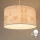 Brilagi - LED dziecięca lampa wisząca na linku BOBO 1xE27/10W/230V śr. 35 cm biała / z motywem zwierzątek