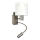 Brilagi - LED dziecięca regulowana lampa ścienna BOBO 1xE27/25W/230V + LED/3W matowy chrom/biały/króliczki