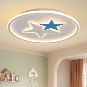 Brilagi - LED dziecięcy plafon STARS LED/35W/230V Ø 53 cm