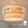 Brilagi - LED Dziecięcy przysufitowy żyrandol BOBO 1xE27/10W/230V średnica 40 cm różowa/wróżki