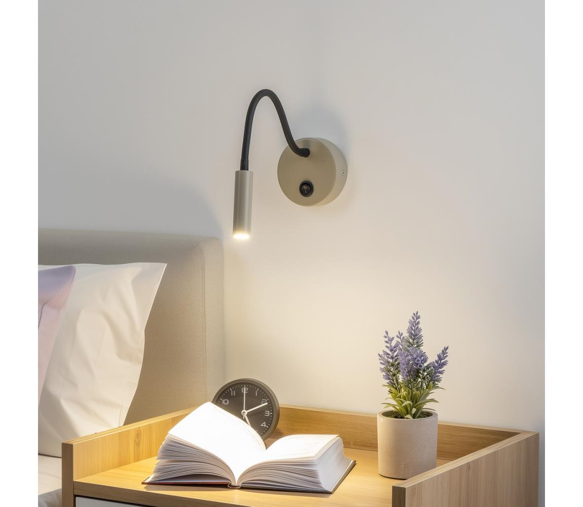Brilagi - LED Elastyczny kinkiet MAYA LED/3W/230V 4000K beżowy