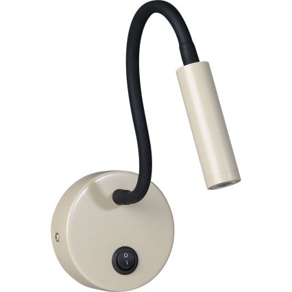 Brilagi - LED Elastyczny kinkiet MAYA LED/3W/230V 4000K beżowy