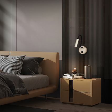 Brilagi - LED Elastyczny kinkiet MAYA LED/3W/230V 4000K beżowy