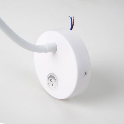 Brilagi - LED Elastyczny kinkiet MAYA LED/3W/230V 4000K biały/złoty