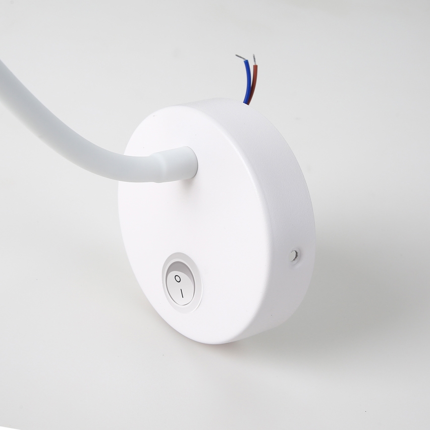 Brilagi - LED Elastyczny kinkiet MAYA LED/3W/230V 4000K biały/złoty