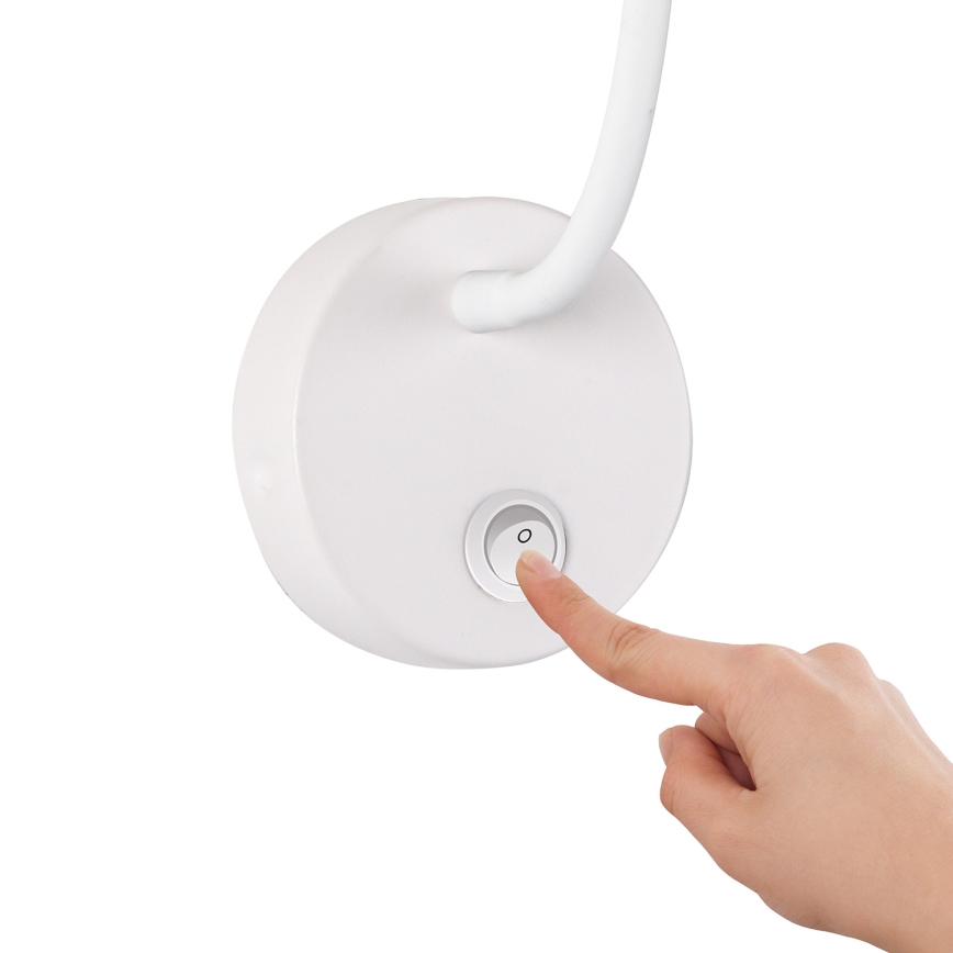 Brilagi - LED Elastyczny kinkiet MAYA LED/3W/230V 4000K biały/złoty