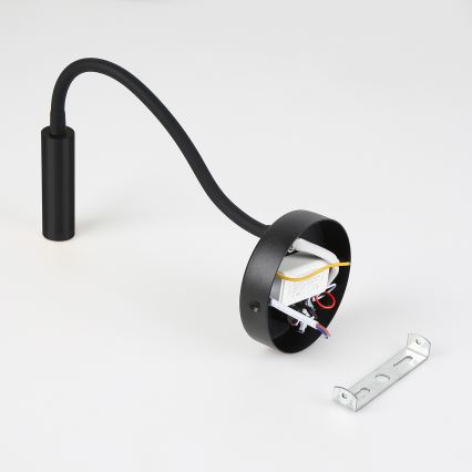 Brilagi - LED Elastyczny kinkiet MAYA LED/3W/230V 4000K czarny