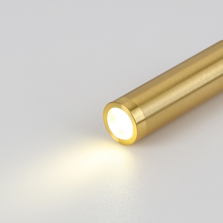 Brilagi - LED Elastyczny kinkiet MAYA LED/3W/230V 4000K czarny/złoty