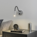 Brilagi - LED Elastyczny kinkiet MAYA LED/3W/230V 4000K srebrny