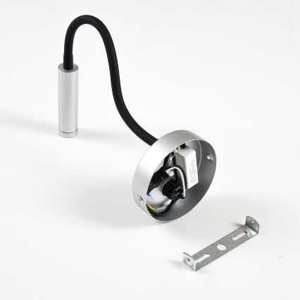 Brilagi - LED Elastyczny kinkiet MAYA LED/3W/230V 4000K srebrny