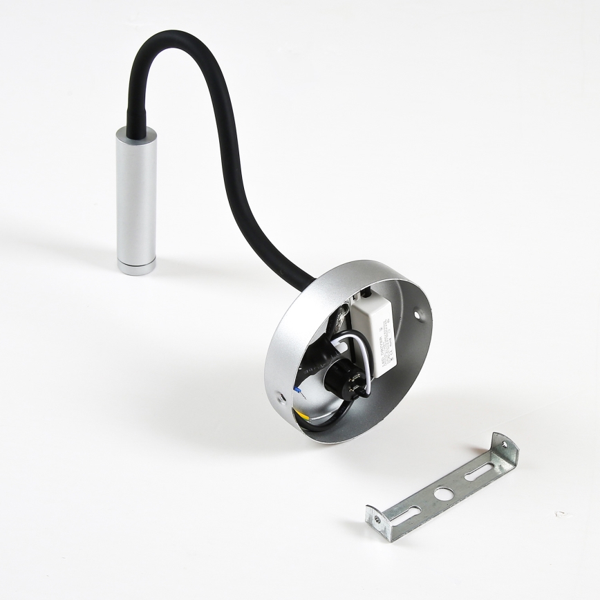 Brilagi - LED Elastyczny kinkiet MAYA LED/3W/230V 4000K srebrny