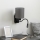 Brilagi - LED Elastyczny kinkiet NUBILA 1xE27/25W/230V + LED/3W czarny/antracyt