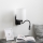 Brilagi - LED Elastyczny kinkiet NUBILA 1xE27/25W/230V + LED/3W czarny/biały