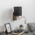 Brilagi - LED Elastyczny kinkiet NUBILA 1xE27/25W/230V + LED/3W matowy chrom/czarny